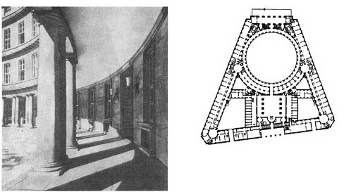 Копенгаген. Здание полицейского управления «Политигорен», 1918—1924 гг. Архитекторы Хак Кампман и сыновья, О. Рафн