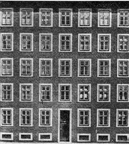 Копенгаген. Жилой комплекс на Боруж Аллее, 1933 г. Арх. К. Фискер. Фасад