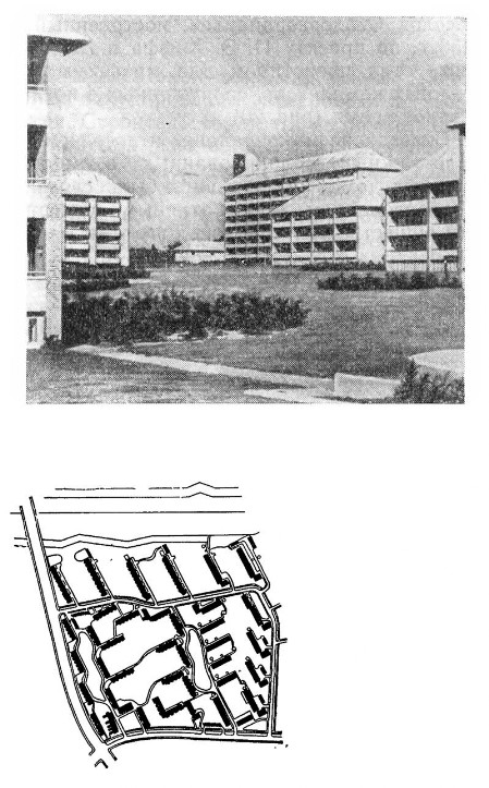 Копенгаген — Хусум. Жилой комплекс Вольдпаркен, 1949—1951 гг. Арх. К. Фискер
