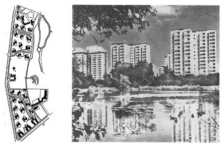 Копенгаген. Жилой комплекс Беллахой. 1956 г. 