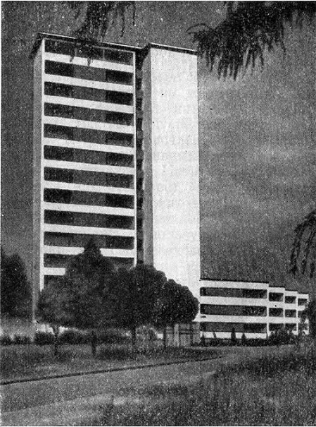 Линц. Жилой массив Ам Фрошберг, 1954—1959 гг. Арх. А. Перотти.