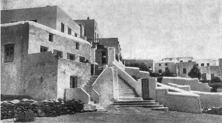 Остров Миконос. Народные жилые дома