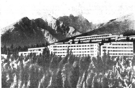 Высокие Татры. Туберкулезный санаторий, 1935 г. Архитекторы Ф. А. Либра, И. Кан