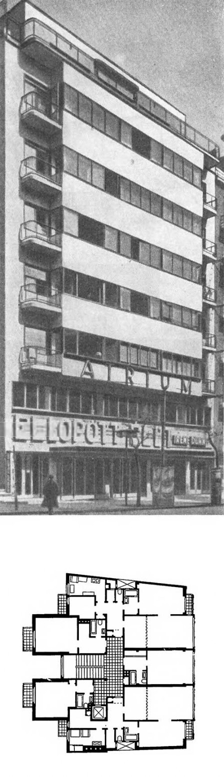 Будапешт. «Дом-Атриум», 1934—1936 гг. Арх. Л. Козма