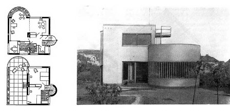 Будапешт. Особняк на ул. Лейте, 1932 г. Арх. Ф. Мольнар