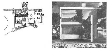 Линкольн (Массачусетс). Дом В. Гропиуса, 1937 г. Арх. В. Гропиус