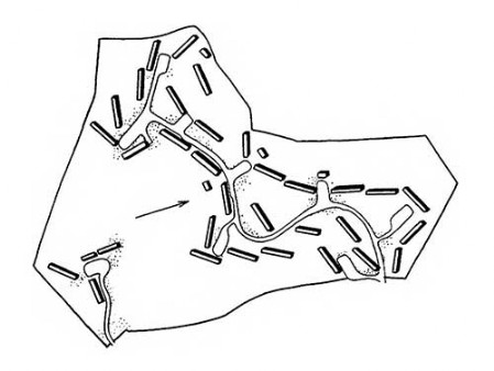 Нью-Кенсингтон (Пенсильвания). Жилой поселок «Алюминиум-Сити». 1943 г. Арх. В. Гропиус
