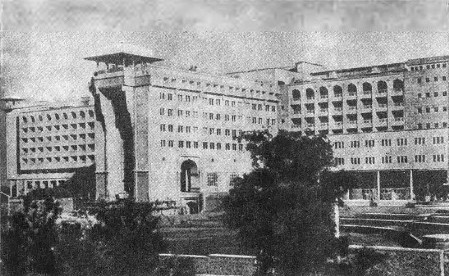 Нью-Дели. Гостиница «Ашока», 1965 г. Арх. Б. В. Доктор. Общий вид