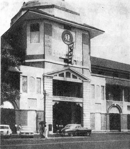 Бирма. Рангун. Рынок Скотта, 1926 г. Главный вход. Архитекторы Пальмер и Торнер