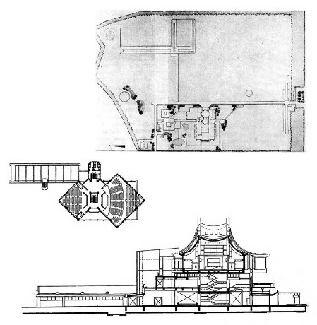 Сагамихара, префектура Канагава. Студенческий городок университета Китазато, 1967 г. Арх. С. Отани